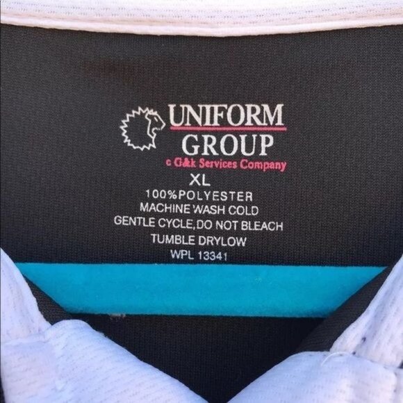 Uniform Group Texico Brand Golf Shirt Polo Black Shirt Size XL - Picture 2 of 8